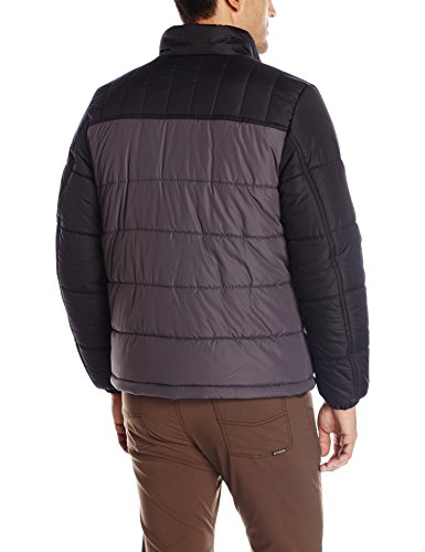 ZeroXposur Men’s Flex Quilted Puffer Jacket, Slate, L – CoatsPlus